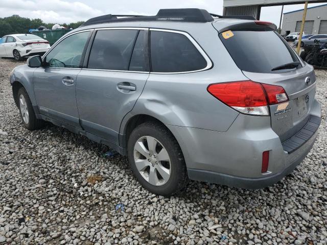 4S4BRBGC0B3323438 - 2011 SUBARU OUTBACK 2.5I PREMIUM SILVER photo 2