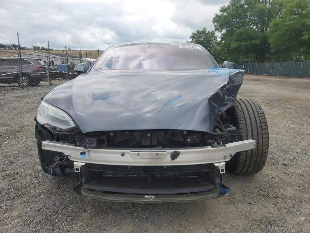 5YJSA1E62MF441533 - 2021 TESLA MODEL S GRAY photo 5