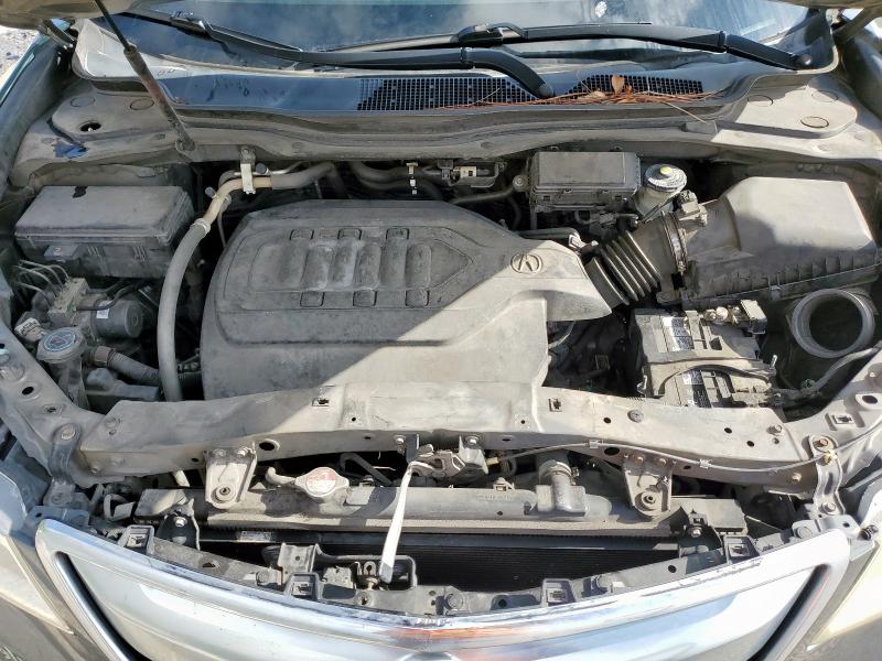 5FRYD3H8XEB012456 - 2014 ACURA MDX ADVANCE GRAY photo 12