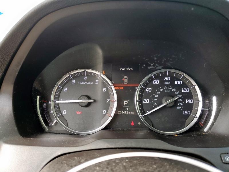 5FRYD3H8XEB012456 - 2014 ACURA MDX ADVANCE GRAY photo 9