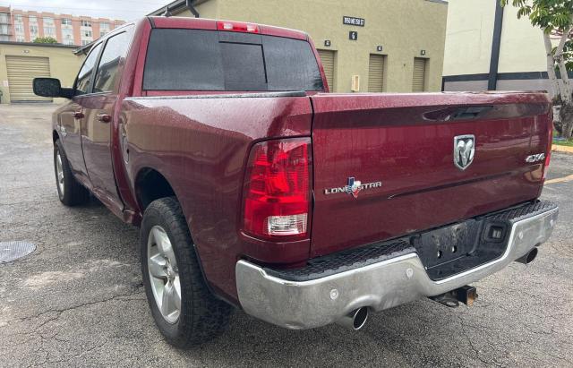 1C6RR7LT4KS522849 - 2019 RAM 1500 CLASS SLT 红色 照片 3