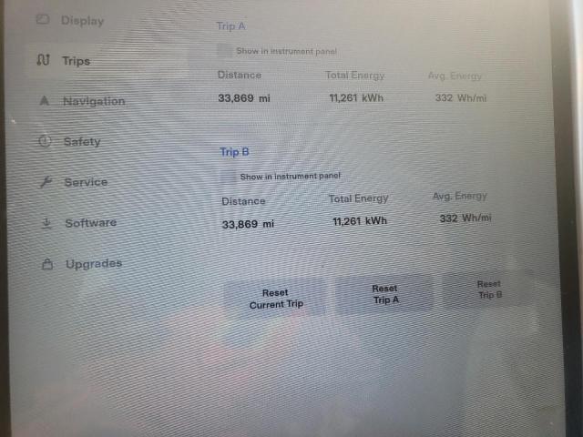 5YJSA1AGXDFP07492 - 2013 TESLA MODEL S Կապույտ լուսանկար 9