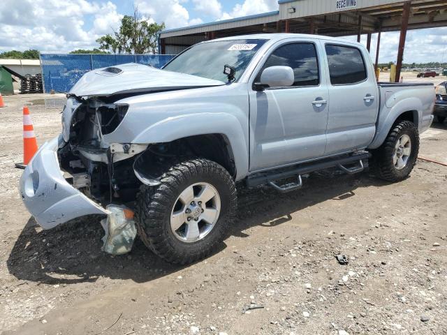 3TMJU62N78M067790 - 2008 TOYOTA TACOMA DOUBLE CAB PRERUNNER SILVER photo 1