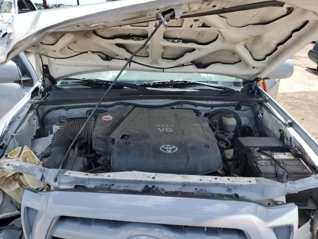 3TMJU62N78M067790 - 2008 TOYOTA TACOMA DOUBLE CAB PRERUNNER SILVER photo 11