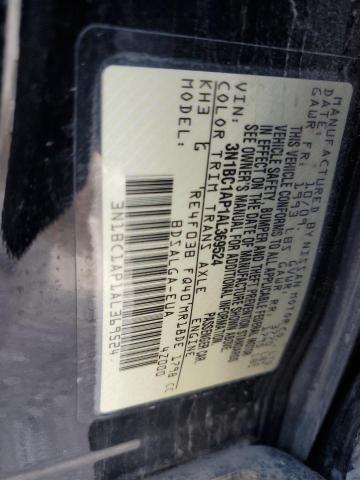 3N1BC1AP1AL369524 - 2010 NISSAN VERSA S BLACK photo 13