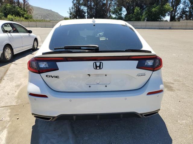 19XFL1H89NE002054 - 2022 HONDA CIVIC SPORT TOURING WHITE photo 6