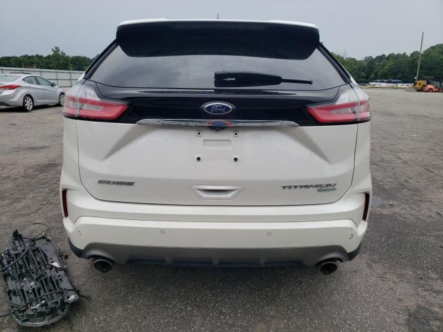 2FMPK3K98KBB99737 - 2019 FORD EDGE TITANIUM WHITE photo 6