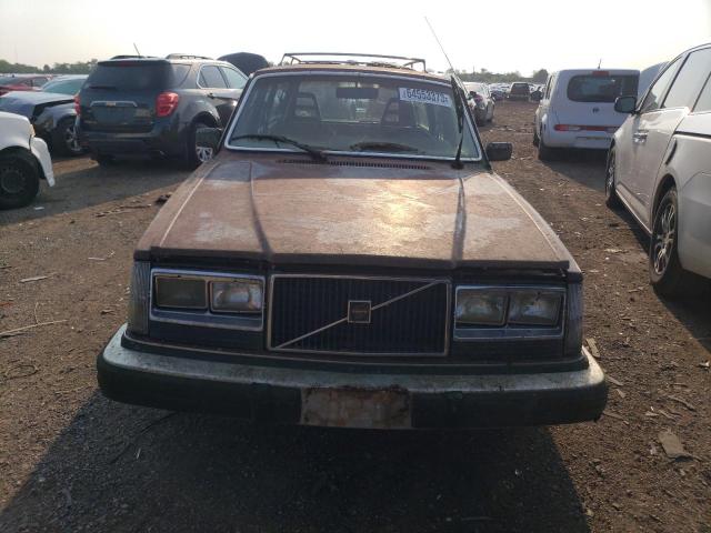 YV1AX4555B3329252 - 1981 VOLVO 245 BROWN photo 5