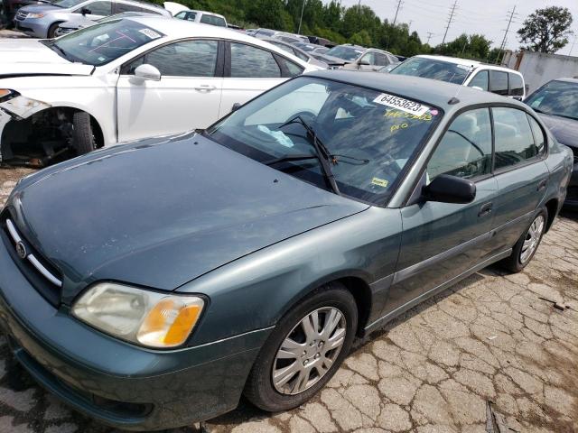 4S3BE635517204807 - 2001 SUBARU LEGACY L GREEN photo 1