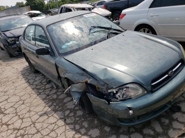 4S3BE635517204807 - 2001 SUBARU LEGACY L GREEN photo 4