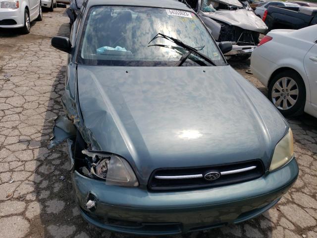 4S3BE635517204807 - 2001 SUBARU LEGACY L GREEN photo 5