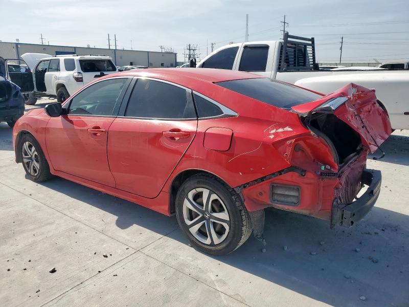 2HGFC2F54GH534738 - 2016 HONDA CIVIC LX წითელი ფოტო 2