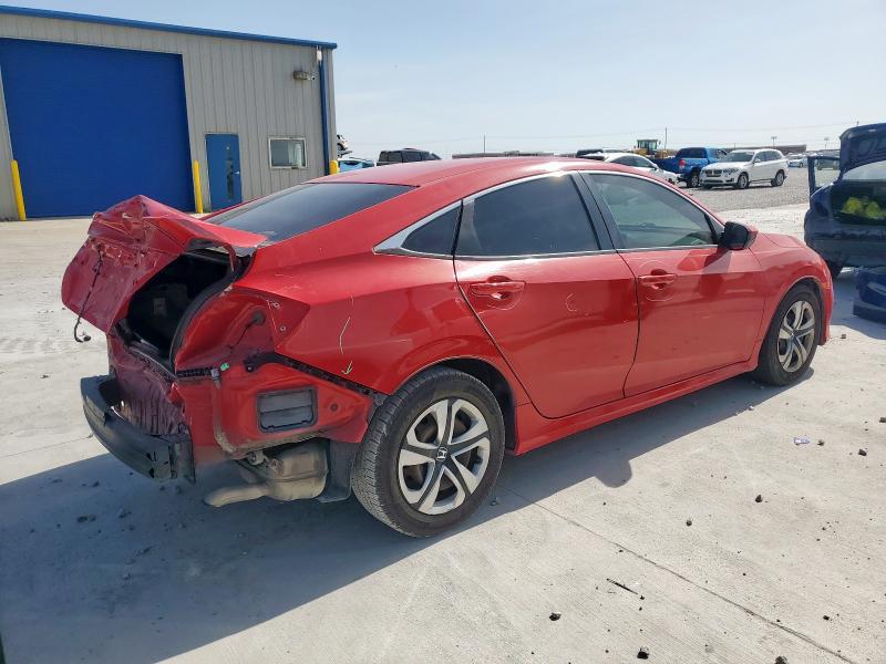 2HGFC2F54GH534738 - 2016 HONDA CIVIC LX წითელი ფოტო 3