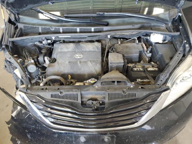 5TDYK3DC7FS620322 - 2015 TOYOTA SIENNA XLE 黑色 照片 12