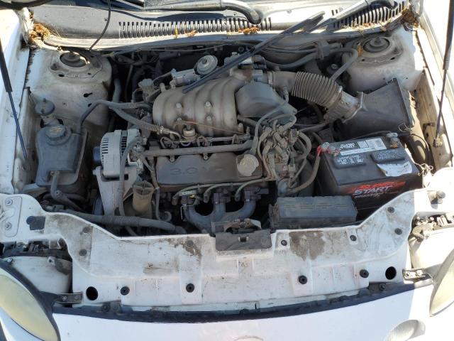 1FALP52U3VG118280 - 1997 FORD TAURUS GL WHITE photo 11