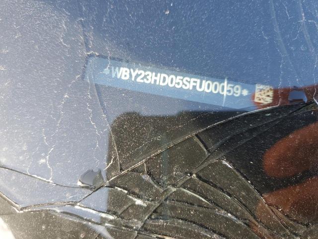 WBY23HD05SFU00059 - 2025 BMW I4 EDRIVE 40 BLACK photo 12