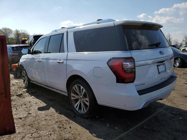 1FMJK1MT5MEA61406 - 2021 FORD EXPEDITION MAX PLATINUM WHITE photo 2