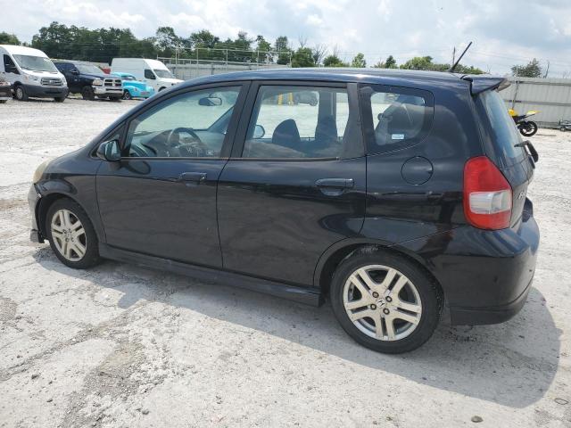 JHMGD386X7S029743 - 2007 HONDA FIT S 黑色 照片 2