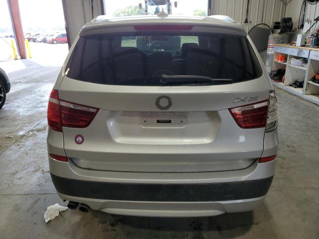 5UXWX5C53BL708043 - 2011 BMW X3 XDRIVE28I SILVER photo 6