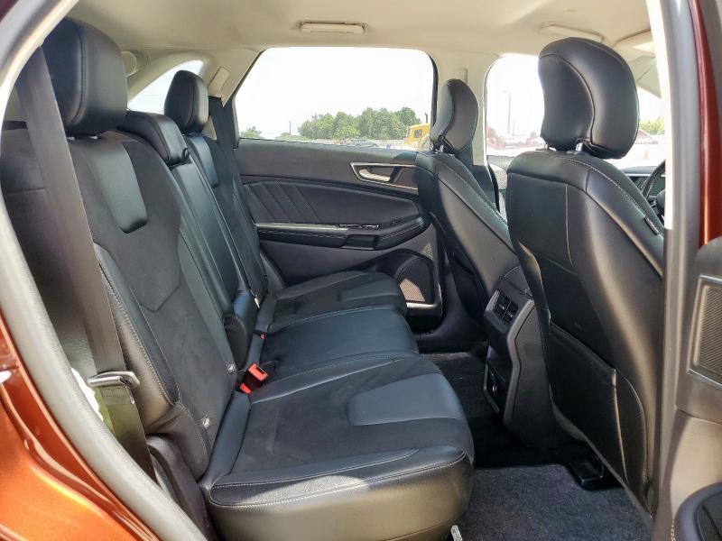 2FMTK3AP7FBB20725 - 2015 FORD EDGE SPORT MAROON photo 11