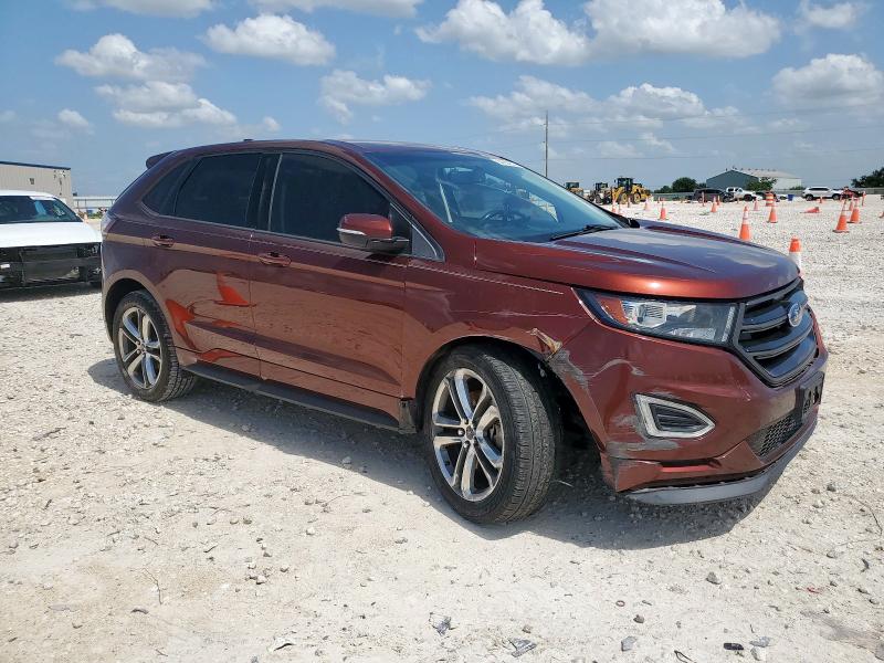 2FMTK3AP7FBB20725 - 2015 FORD EDGE SPORT MAROON photo 4
