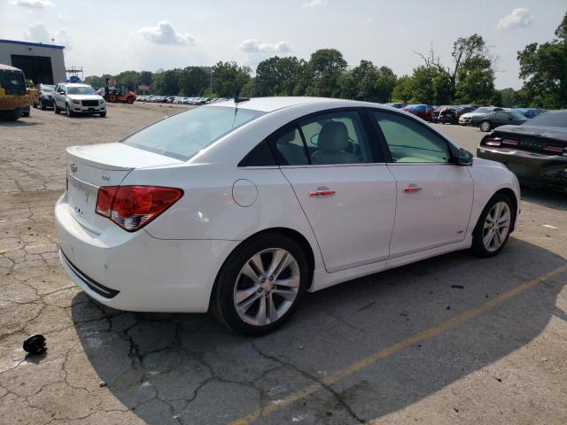 1G1PG5SB1E7150941 - 2014 CHEVROLET CRUZE LTZ WHITE photo 3