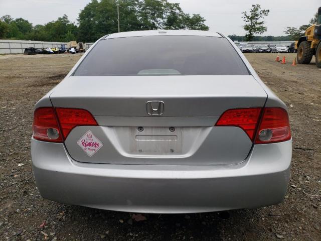 1HGFA16888L085868 - 2008 HONDA CIVIC EX SILVER photo 6