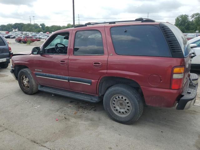 1GNEK13T91J285361 - 2001 CHEVROLET TAHOE K1500 RED photo 2