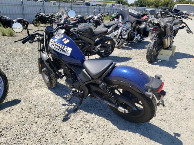 MLHNC5358N5500724 - 2022 HONDA CMX300 A BLUE photo 3