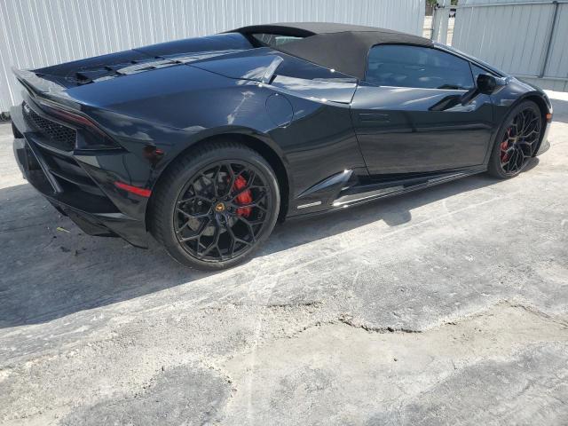 ZHWUT4ZF4PLA21735 - 2023 LAMBORGHINI HURACAN EVO BLACK photo 3