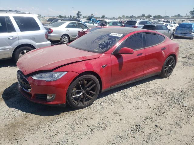 5YJSA1H14EFP67531 - 2014 TESLA MODEL S Qırmızı foto 1