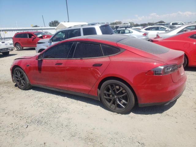 5YJSA1H14EFP67531 - 2014 TESLA MODEL S Qırmızı foto 2