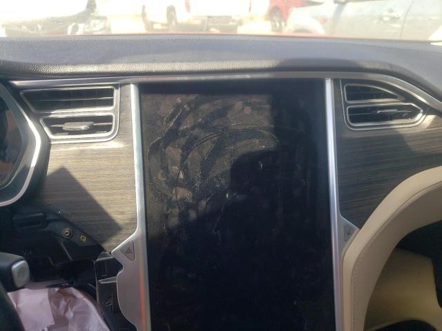 5YJSA1H14EFP67531 - 2014 TESLA MODEL S Qırmızı foto 9