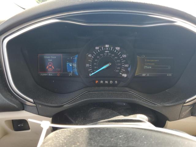 3FA6P0HD6KR275359 - 2019 FORD FUSION SE BLUE photo 9