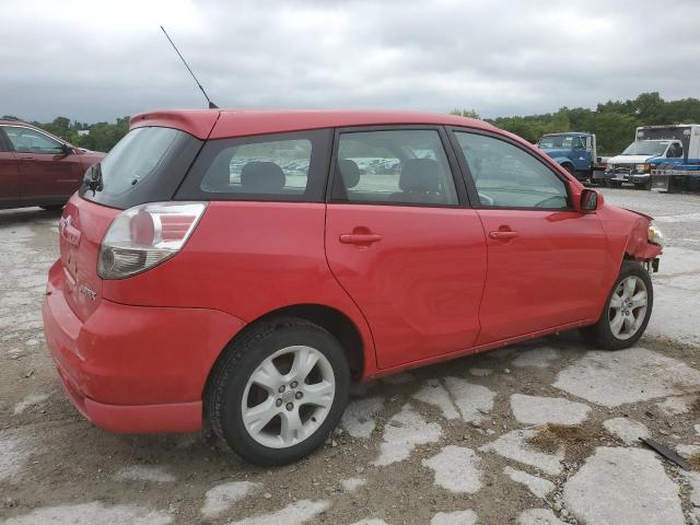 2T1KR32E35C352804 - 2005 TOYOTA COROLLA MA XR RED photo 3