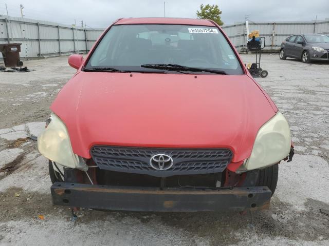 2T1KR32E35C352804 - 2005 TOYOTA COROLLA MA XR RED photo 5