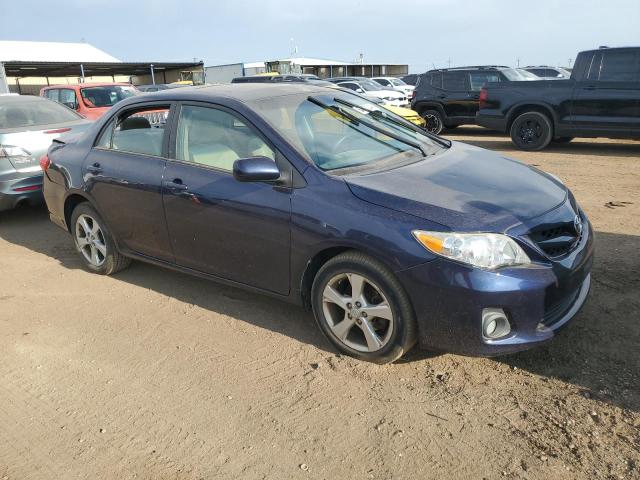 2T1BU4EE5BC626189 - 2011 TOYOTA COROLLA BASE BLUE photo 4