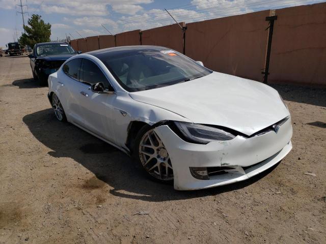 5YJSA1E22LF415123 - 2020 TESLA MODEL S Սպիտակ լուսանկար 4