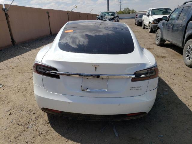 5YJSA1E22LF415123 - 2020 TESLA MODEL S Սպիտակ լուսանկար 6