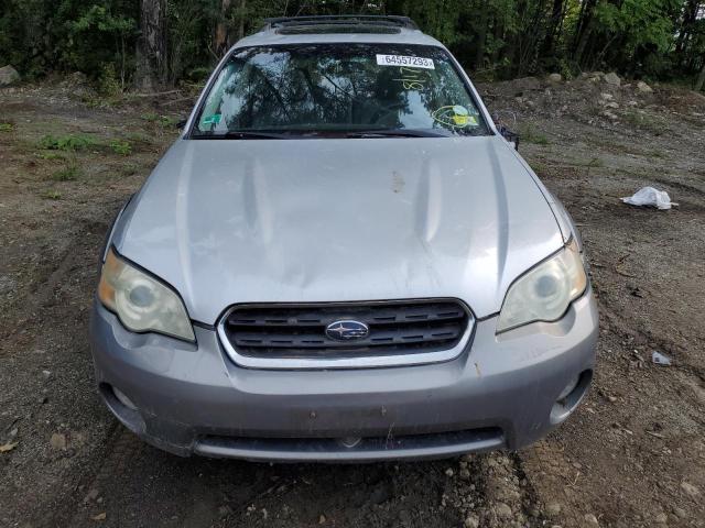 4S4BP62CX67361892 - 2006 SUBARU LEGACY OUTBACK 2.5I LIMITED SILVER photo 5