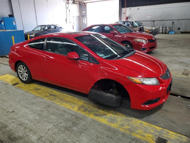 2HGFG3B80CH526978 - 2012 HONDA CIVIC EX RED photo 4