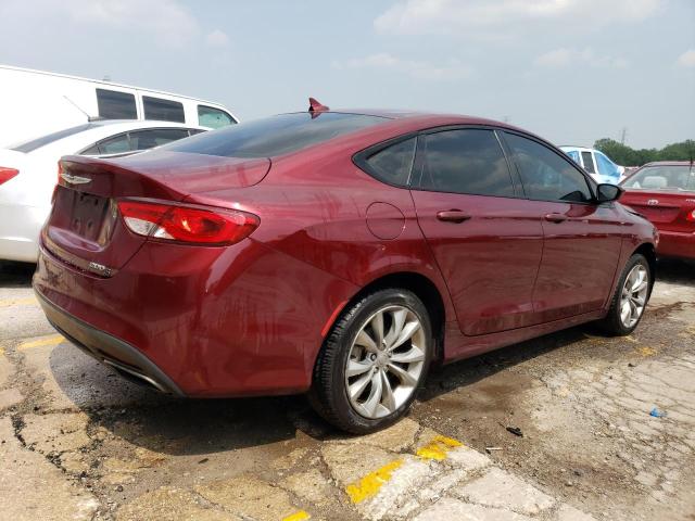 1C3CCCBB6GN184964 - 2016 CHRYSLER 200 S BURGUNDY photo 3