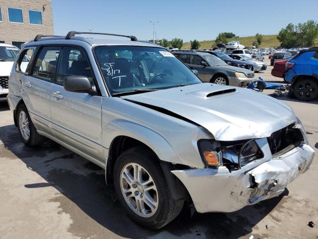 JF1SG69694H735703 - 2004 SUBARU FORESTER 2.5XT SILVER photo 4