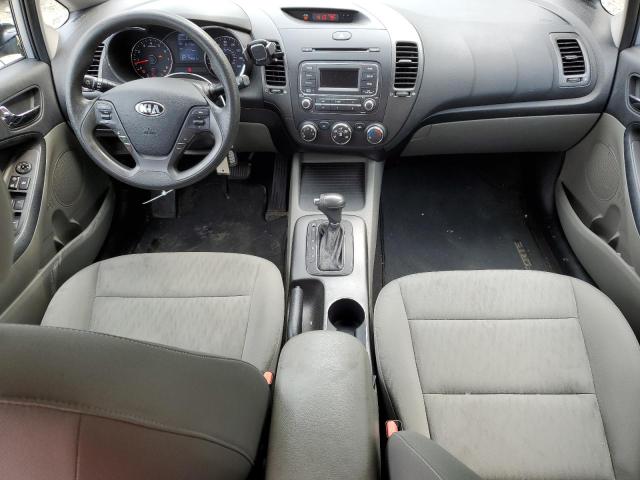 KNAFK4A67F5434116 - 2015 KIA FORTE LX SILVER photo 8