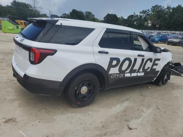 1FM5K8AB1SGA33903 - 2025 FORD EXPLORER POLICE INTERCEPTOR Weiß Foto 3