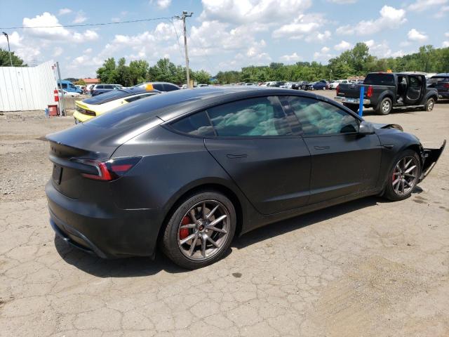 5YJ3E1ET8RF847077 - 2024 TESLA MODEL 3 Սև լուսանկար 3