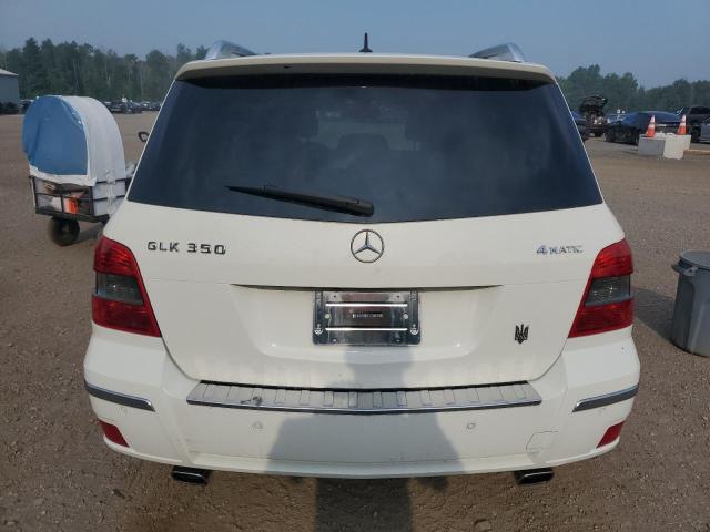 WDCGG8HB9AF351707 - 2010 MERCEDES-BENZ GLK 350 4MATIC WHITE photo 6
