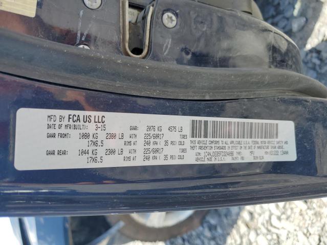 1C4NJDEB5FD324096 - 2015 JEEP COMPASS LATITUDE Қара фото 13