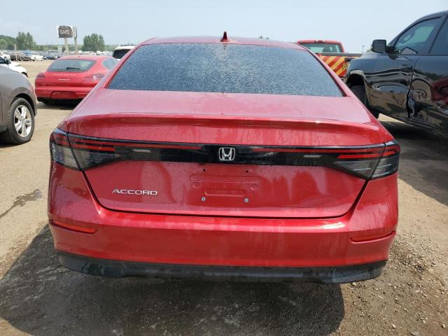 1HGCY1F32PA801175 - 2023 HONDA ACCORD EX RED photo 6