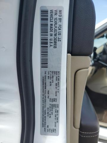 1C4RJFJG7MC638933 - 2021 JEEP GRAND CHER SUMMIT WHITE photo 13